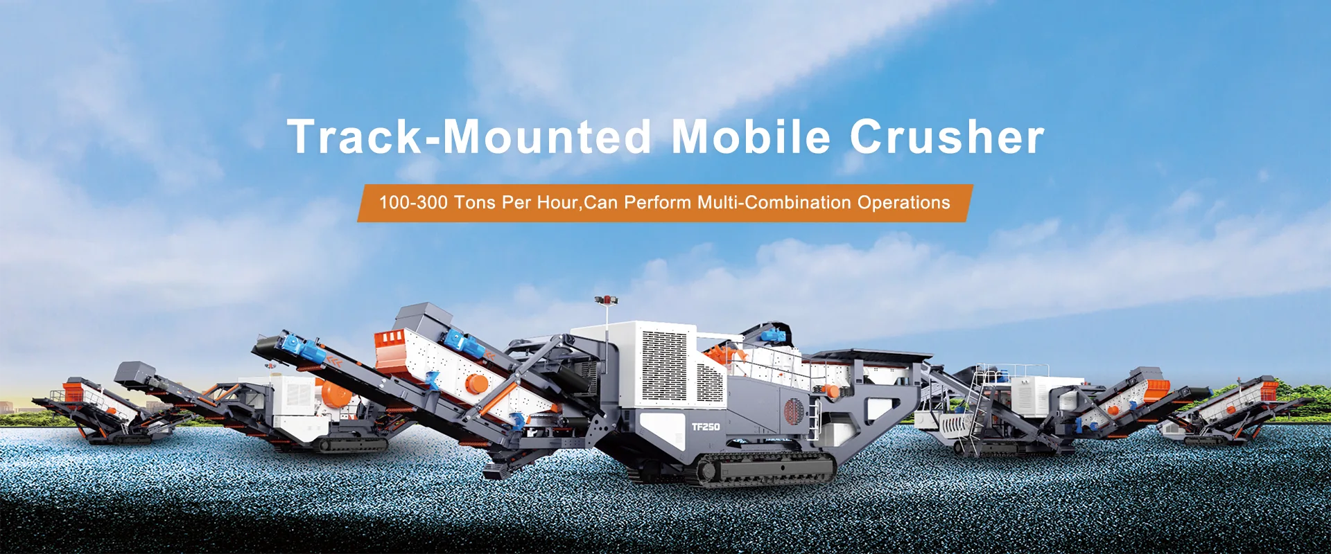 Track-Mounted Mobile Crusher