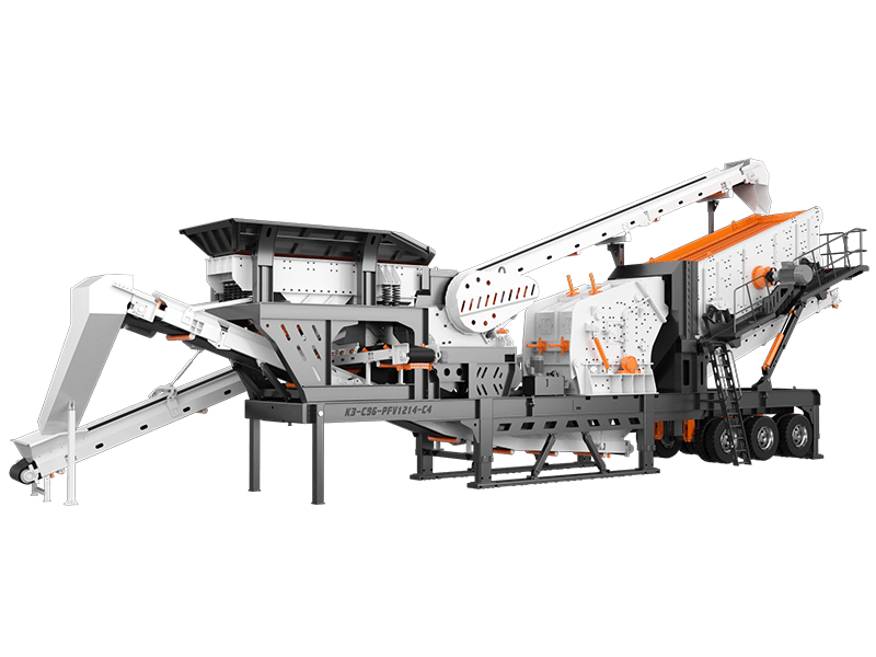 Wheel-Mounted 4-in-1 Crusher Plant