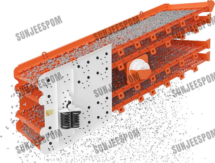 YZK Vibrating Screen working principle