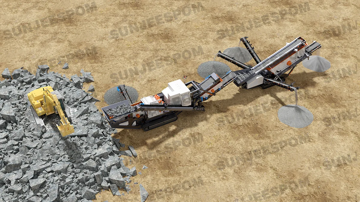 Track-Mounted Mobile Crushing line