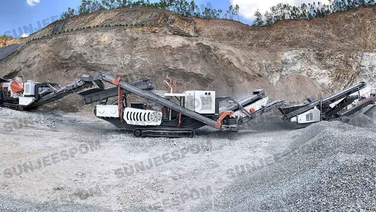 Track-Mounted Mobile Crushing line