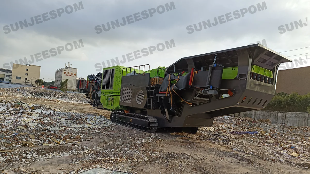 Track-Mounted Mobile Crushing line