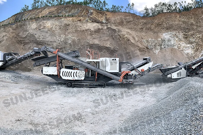 Track-Mounted Mobile Crushing line